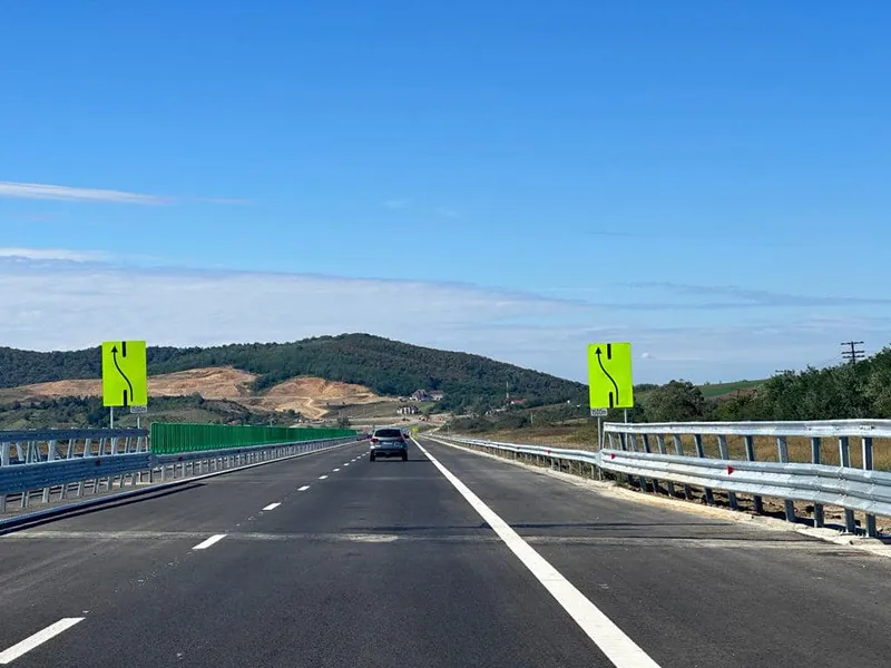 România a ajuns la 1.000 km de autostradă în 2023. Cum arată „ciotul” de 13 km inaugurat - Foto: Facebook/Irinel Ionel Scriosteanu