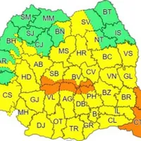 Vreme rea în aproape toată țara. Foto: ANMH/Facebook