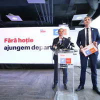 Dacian Cioloș și Dan Barna. Foto Inquam Photos/Geoge Călin