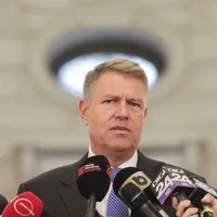 Klaus Iohannis a avut un discurs agresiv față de Liviu Dragnea. Foto Inquam Photos/Octav Ganea