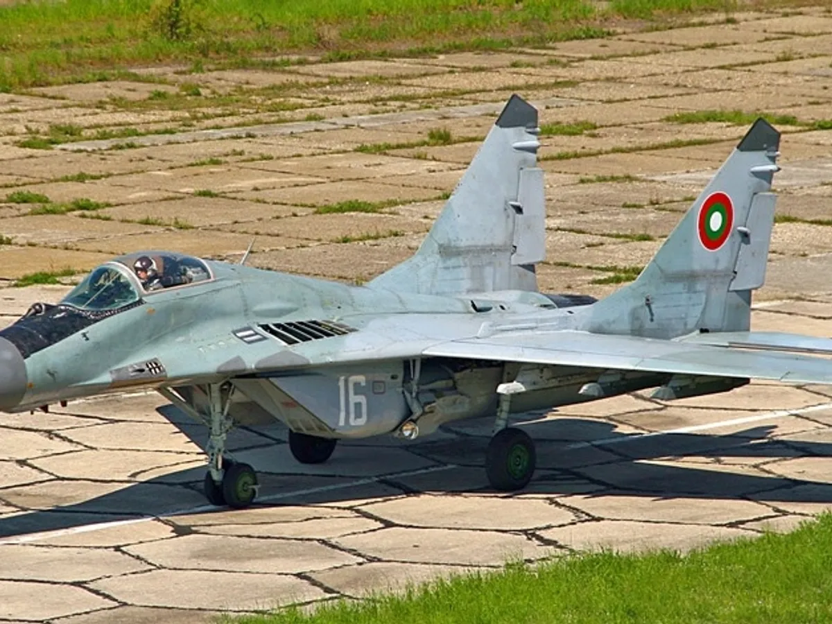 MiG 29 al Bulgariei