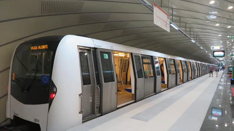 Circulație îngreunată la metrou pe Magistrala 4, după ce un tren s-a defectat/FOTO: Facebook/Metrorex