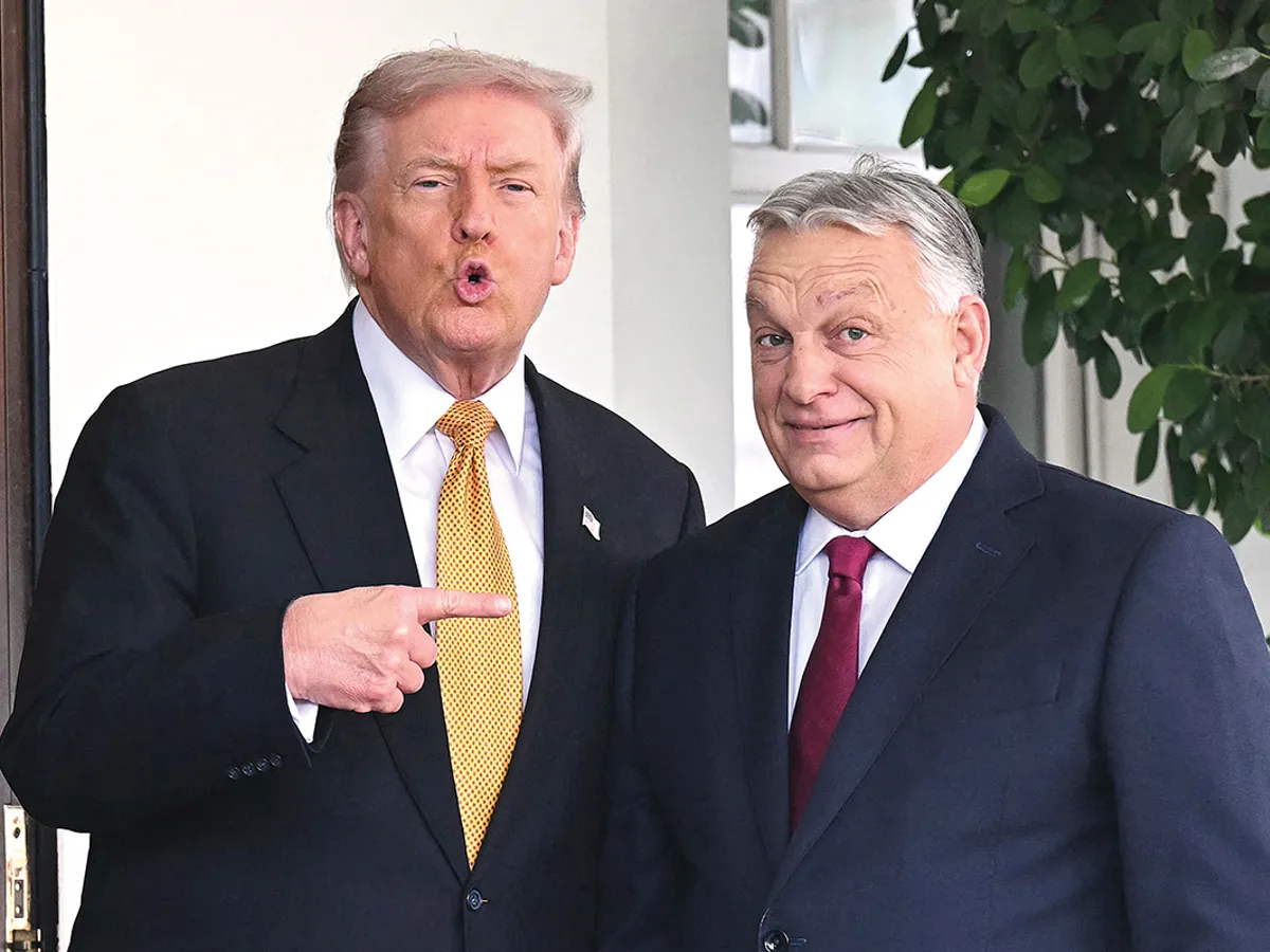 Donald Trump l-a primit pe premierul ungar Viktor Orban la Casa Albă, în 7 noiembrie 2025. Liderul ungar este unul dintre favoriții lui Trump din Europa și se va bucura de sprijinul MAGA înainte de alegerile din 12 aprilie - Foto: Profimedia Images