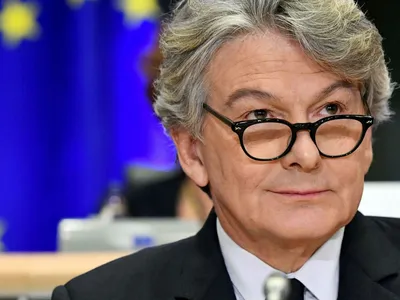 Thierry Breton, CE, vine la București/foto: twitter