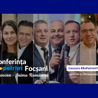 Repatriot - RBL vă invită la conferința specială RePatriot - “Vrancea Inima României” Foto: RePatriot