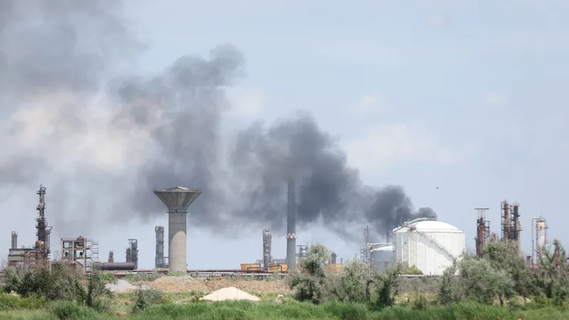 Cei doi răniți de la Petromidia, transferaţi în Germania, sunt în comă indusă, dar stabili/FOTO: Inquam Photos/Costin Dinca