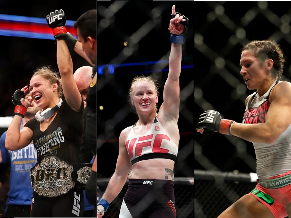 Ronda Rousey, Valentina Shevchenko și Amanda Nunes Foto: profimediaimages.ro