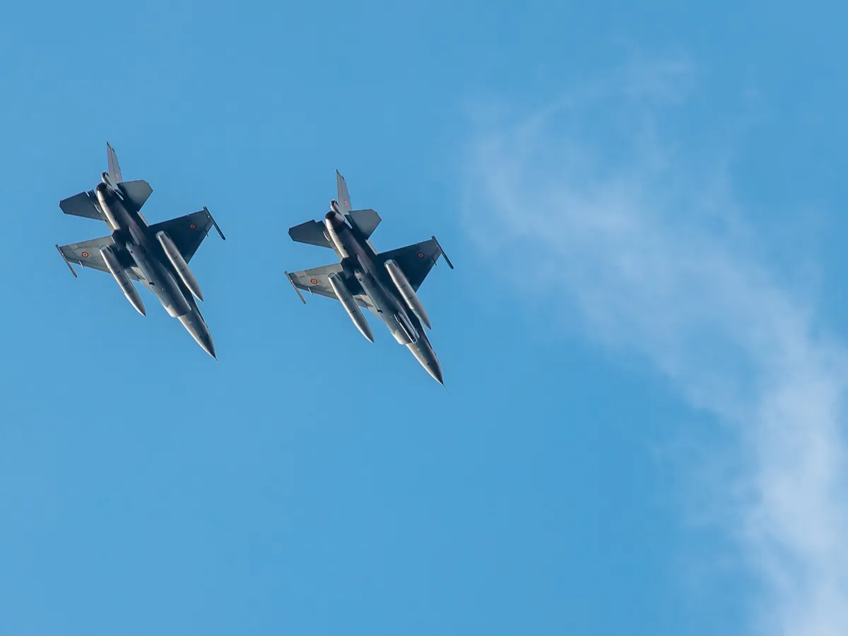 Avioane de lupta F-16 ale României - FOTO Forțele Aeriene