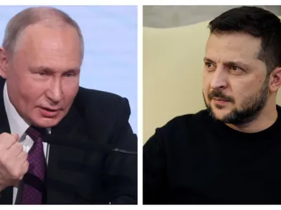 Putin și Zelenski Foto: colaj PROTV