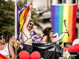 Evenimentul EuroPride are loc în mai multe orașe din întreaga lume. În imagine, parada care s-a desfășurat la Stockholm, în anul 2018 - Foto: Profimedia Images