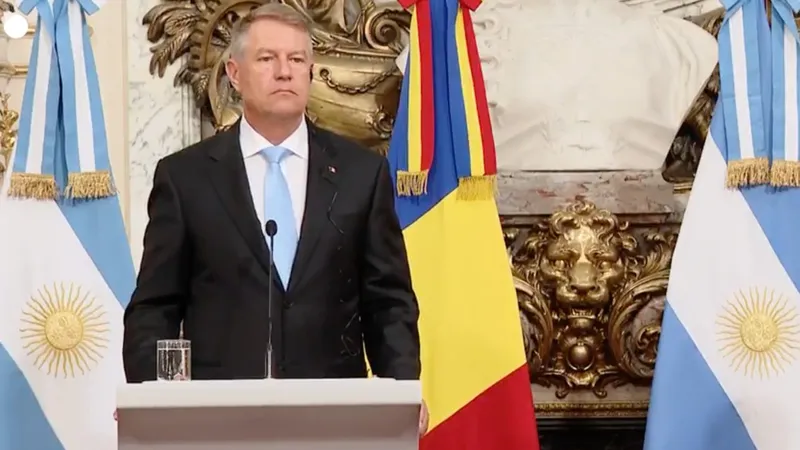 Klaus Iohannis - Foto: Captură video