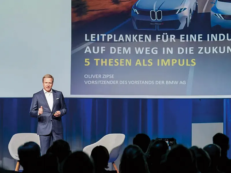 CEO-ul BMW, Oliver Zipse