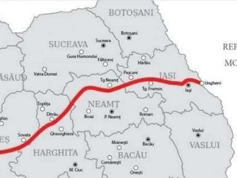 Încă un ciot de 19 km al Autostrăzii Unirii scos la licitație. Costă 40.000.000 €/km, gata în 4 ani - Foto: Facebook/Irinel Ionel Scriosteanu