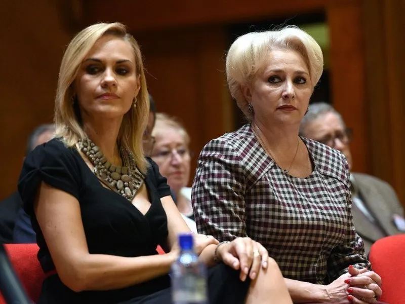 Primarul Capitalei, Gabriela Firea, alături de premierul Viorica Dăncilă/Foto: Inquam