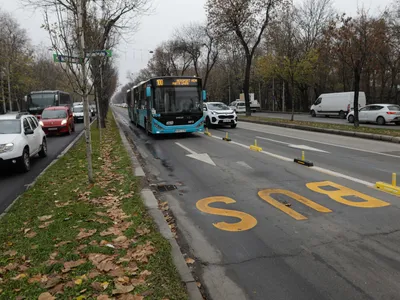 Liniile 100, 203 și 205, deviate de Ziua Aviației și a Forțelor Aeriene. Pe unde circulați - FOTO: Inquam Photos / George Călin