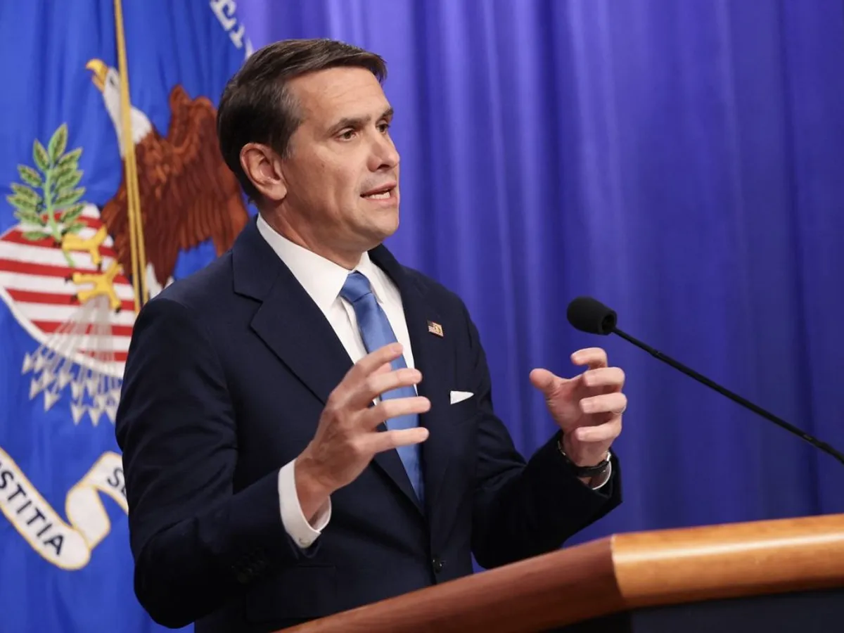 Procurorul general adjunct Todd Blanche anunţă publicarea noilor dosare - Foto: Profimedia Images