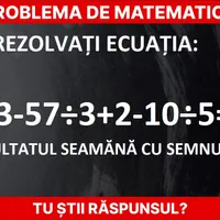 Problemă de matematică Foto: Newsweek