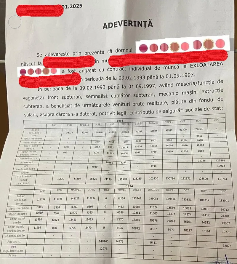 Adeverință de pensie - Foto: Freepuk