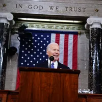 Joe Biden: „Am venit să trezesc Congresul! Putin nu se va opri în Ucraina, vă asigur!” - Foto: Profimedia images