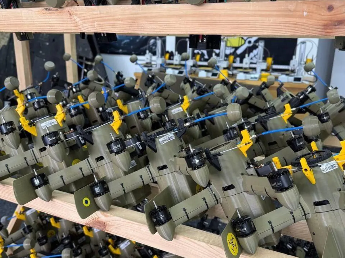 Sisteme antidrone ucrainene - Foto:  Ukrainian front