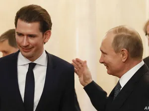 Cancelarul Kurz și Putin/ sursă voanews