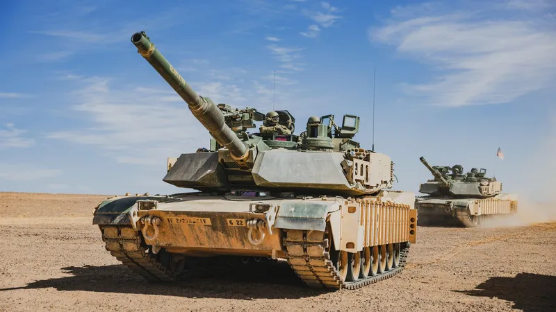 Soldat american, arestat pentru trădare. Voia să vândă Rusiei secretele tancului M1A2 Abrams - Foto: Profimedia images