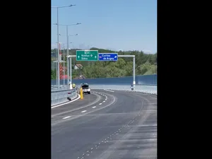 Primul ciot de autostradă inaugurat în 2025. Are 15 km și e gata cu 3 luni mai devreme - Foto: captură video