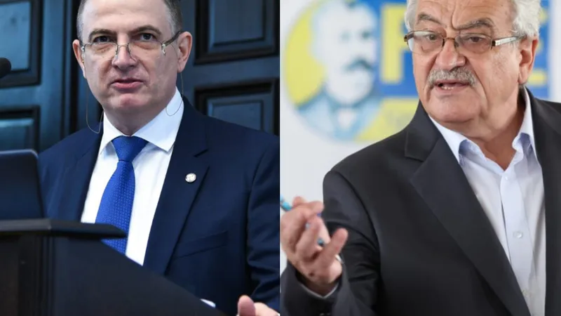 Marius Nistor și Simion Hăncescu - Foto: INQUAM PHOTOS / Colaj