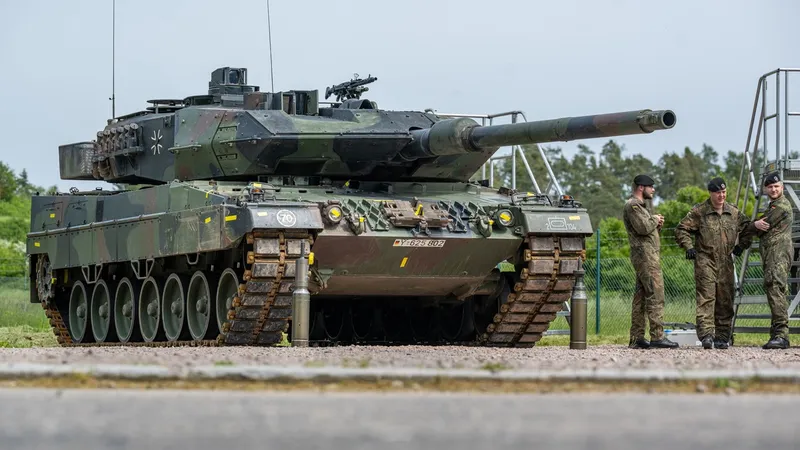 Tanc Leopard 2, imagine cu caracter ilustrativ - Foto: Profimedia