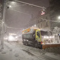 Sectorul 1 plătește de 18 ori mai mult pentru dezăpezire decât Cluj. Foto Inquam Photos/Alexandru Bușcă