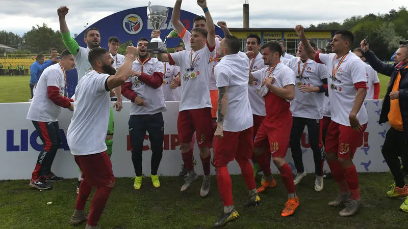 Echipa Armatei a promovat în Liga a 2-a Foto: CSA/Facebook