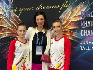 România, în finalele de la panglică și individual compus la Europenele de gimnastică ritmică - Foto: Facebook / Federatia Romana de Gimnastica Ritmica