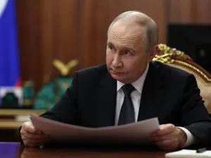 Putin, pe care Călin Georgescu îl numește „patriot”, acuză România pentru atacarea Ucrainei - Foto: Profimedia images