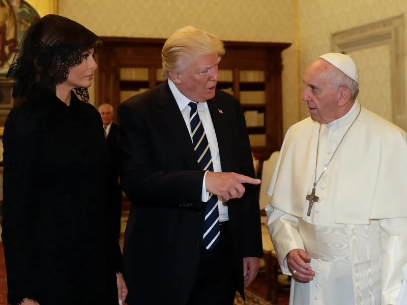 Lui Donald Trump i-ar fi plăcut să fie urmașul Papei Francisc la Vatican - Foto: Profimedia Images