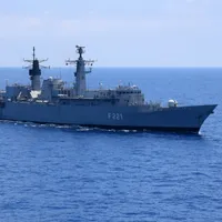 Fregata "Regele Ferdinand", misiune în Marea Mediterană - Foto: Facebook/ Forțele Navale Române