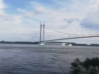 Ministerul Transporturilor refuză să recepționeze Podul de la Brăila. Probleme: denivelări, fisuri - Foto: Facebook/Pod Suspendat Braila
