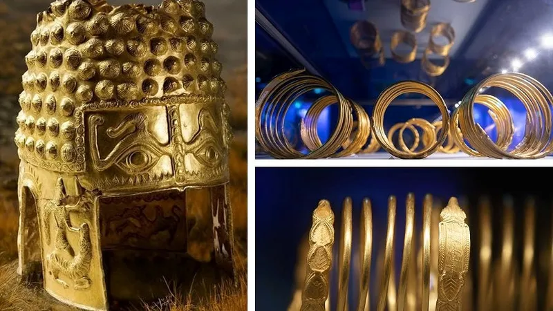 Furtul tezaurului dacic, zonă crepusculară pentru MNIR - Foto: MNIR - colaj Newsweek