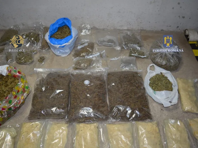 Captură impresionantă de droguri făcută la Oradea. Costă peste 1,8 milioane de euro - Foto: IPJ
