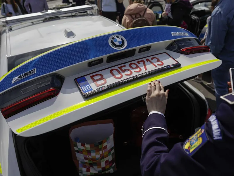 IGPR a primit prima tranșă de autospeciale BMW „8+1”. - Foto: INQUAM Photos / Octav Ganea