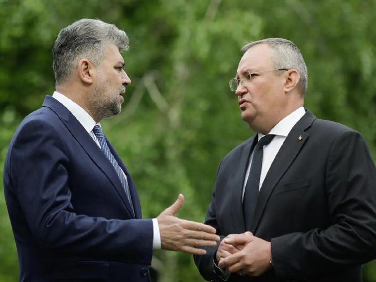 Marcel Ciolacu anunță când va demisiona și l-a atacat pe Ciucă - Foto: INQUAM PHOTO / George Călin