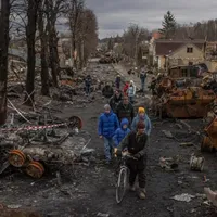 Distrugerile războiului vor continua/Foto: Paula Bronstein