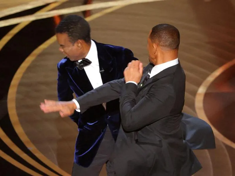 Incidente „de cartier” la Gala premiilor Oscar. Will Smith l-a lovit pe Chris Rock. Ce s-a întâmplat/FOTO: Reuters.com