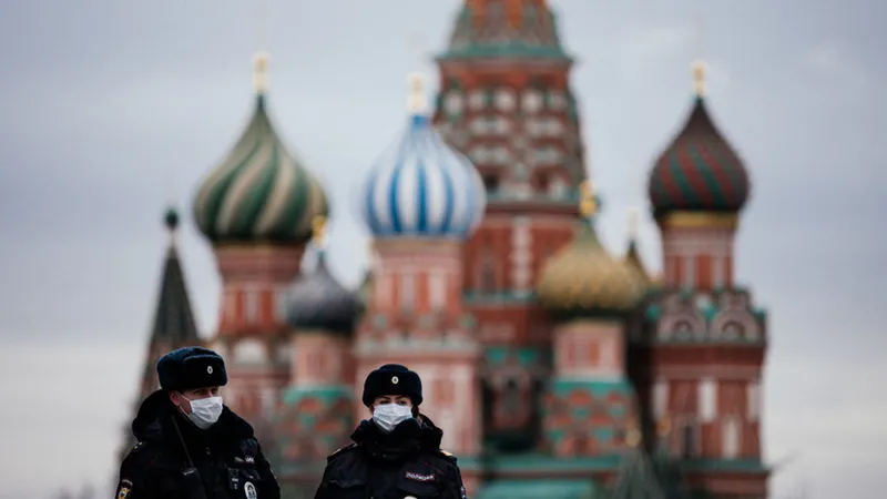 Moscova intră în semi-lockdown din 25 octombrie, din cauza COVID. / Foto: news.sky.com