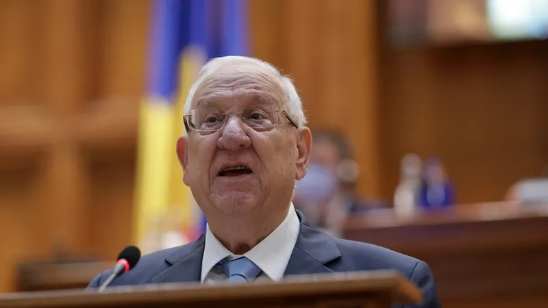 Preşedintele Israelului, Reuven Rivlin Foto: INQUAM Photos/ Octav Ganea
