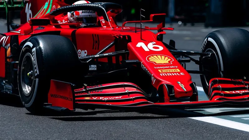 Charles Leclerc a reușit să-și poziționeze monopostul Ferrari pe prima poziție a grilei de start în Marele Premiu al Azerbaidjan-ului. / Foto: Charles Leclerc, Facebook