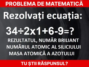 Problemă de matematică Foto: Newsweek