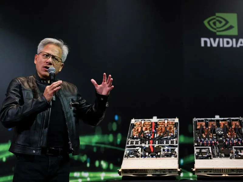 Jensen Huang, cofondator și director executiv al Nvidia Corp., vorbește în cadrul unei conferințe de presă la Taipei - Foto: Profimedia Images