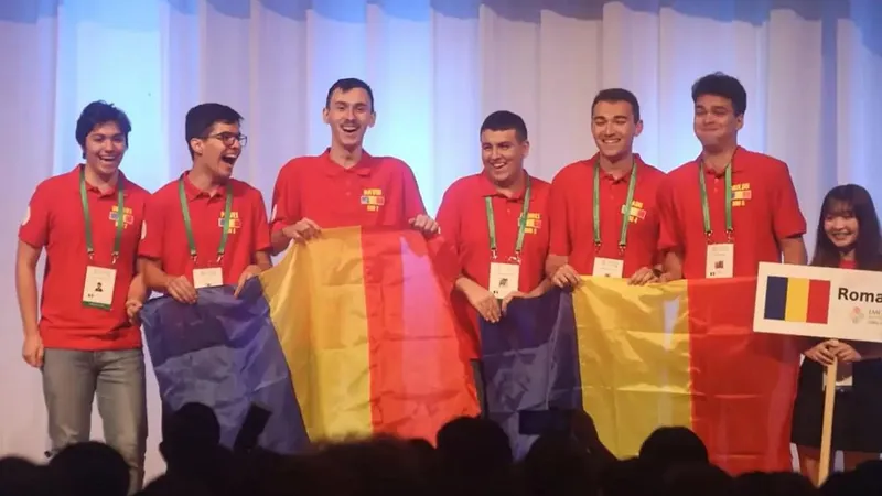 Nou succes al olimpicilor români - captură video YouTube