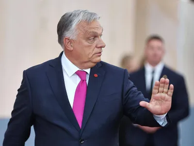 Viktor Orban, la Bella Center, în Copenhaga - Foto: Profimedia Images