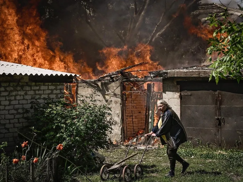 Amnesty International a acuzat luni Rusia de crime de război în Ucraina: „Sute de civili uciși”/FOTO: Facebook/Volodimir Zelenski